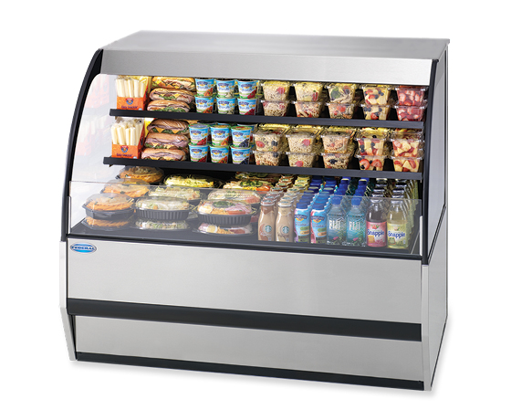Details about   Federal CG3150SC-2  31" Curved Glass Commercial Refrigerated Display Case 