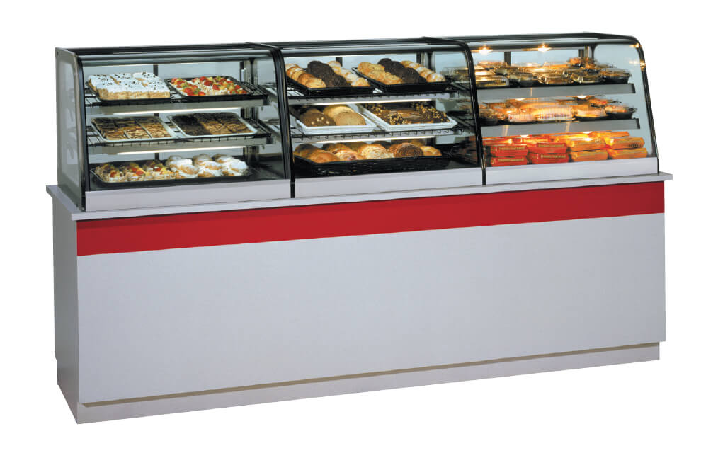 COUNTER TOP SIGNATURE SERIEIS NON-REFRIGERATED SELF-SERVE CASE LINE UP