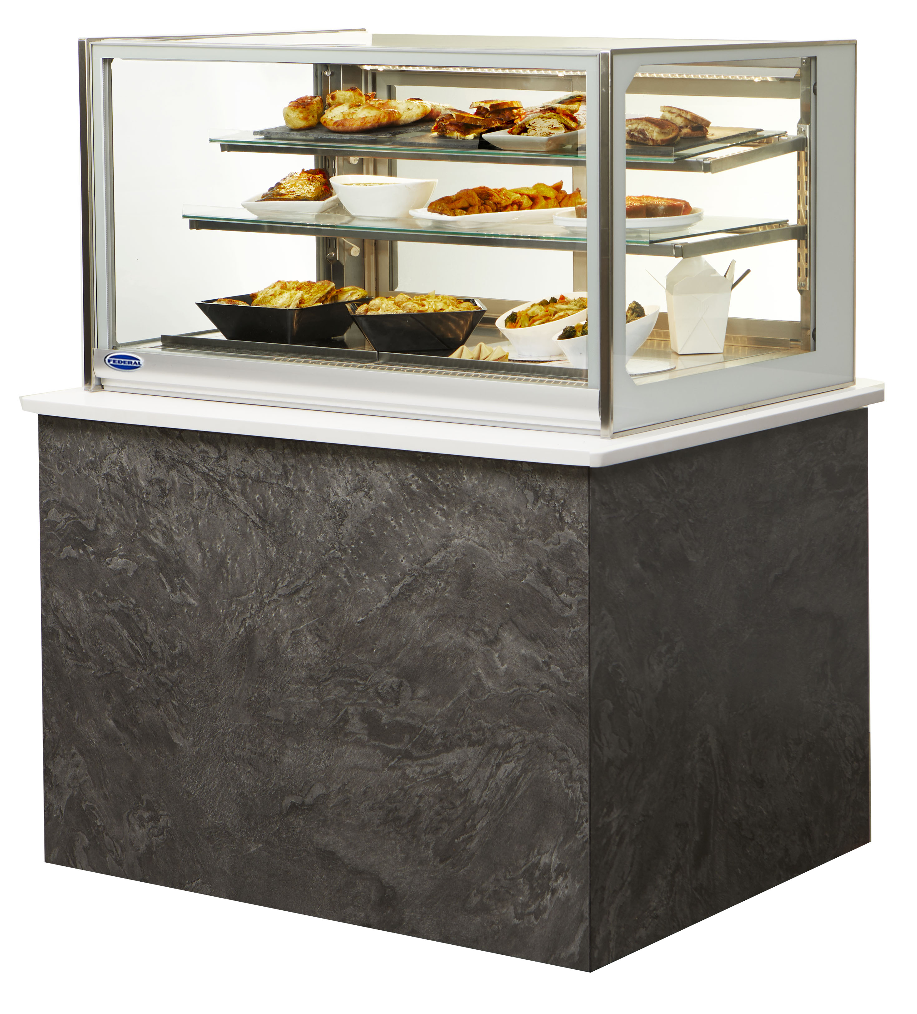 Italian Glass Series - Non-Refrigerated Bakery Display Cases