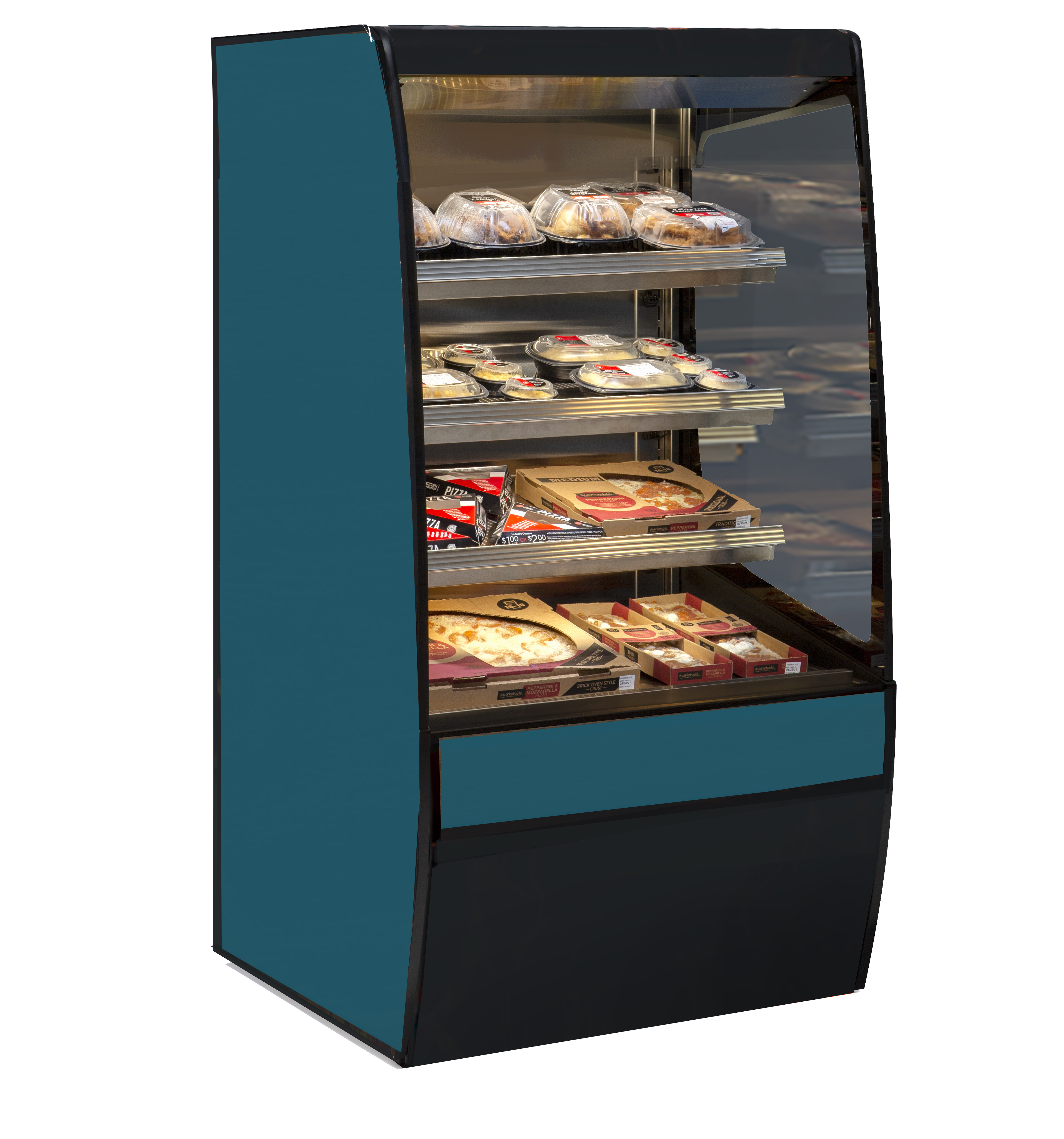 Bakery Smart is a self-service display for bakery products with blind sides